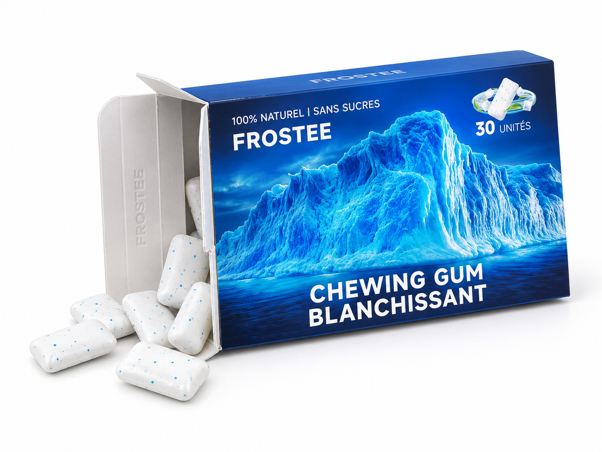 Frostee - Chewing Gum Blanchissant